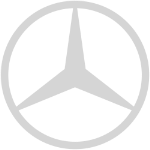 Mercedes Benz Logo in rot